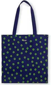 [Kate Spade New York] Cute Canvas Tote Bag for Women, Canvas Beach Bag, Tote with Pocket, Sonnet Dot, Sonnet Dot, 13.5 x 13 x 3.5 inches