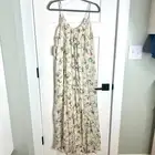 Mes Demoiselles Floral Cottagecore Gauzy Lagenlook Bohemian Maxi Dress EU 38 NWT