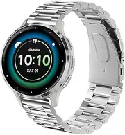 [Blueshaweu] Bleushaweu Bracelet Compatible with Garmin Venu 3s, Classic Metal Strap for Garmin Venu 3S/Venu 2S/Forerunner 265S/Forerunner 255S/255S Music/Rey/Vivomove 3S/Captain Marvel Smartwatch