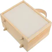 TOKIDNY Box present Box Organizer Display Cases for Collectibles Wooden Case Chest