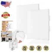 Effortless Installation Access Panel Cover, 8x8-12x12, Heavy-Duty - 2-Pack White