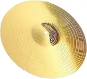 UPKOCH Metal Drum Cymbal for Drum Durable Jazz Cymbal Musical Instrument for Practice and Performance Reliable