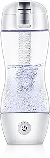 Hydrogen Water Ionizer Generator Portable Molecular Hydrogen Water Bottle 1 Minute Hydrogen Production Up to 800 PPB TRITAN Water Bottle Anti-Oxidation Anti-Aging 350 Ml