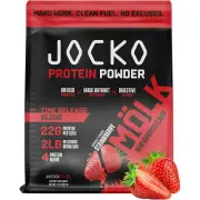 Jocko Mölk Whey Protein Powder 22g Sugar-Free - 31 Servings, Strawberry