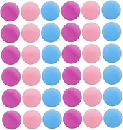 INOOMP 120pcs Colorful Frosted Table Tennis for Enhanced Grip and Control for Games Training and Competitive Play Bright Colors for Visual