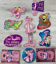 Set Of 10 “Pink Panther” Stickers.