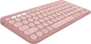 Logitech Pebble Keys 2 K380s Multi-Device Bluetooth Wireless Keyboard Tonal Rose