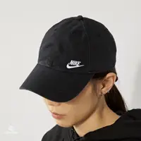 在飛比找蝦皮商城優惠-Nike Heritage86 黑 經典 刺繡 小LOGO 