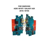 SAMSUNG PCB 板外殼充電器三星 A205 M107 GALAXY A20 2019 M10S ORI