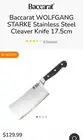 Bacarat STARKE Stainless Steel Cleaver Knife 17.5cm