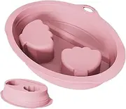 Nail Bowl for Soaking | Manicure Care Basin,Silicone Manicure Nail Remover Soaking Basin for Women, Girls, Home, Travel, Spa, Salon