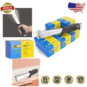 Lightweight ECO Hammer Tacker - 3/8" Staple Gun with 60,000 Staples Included