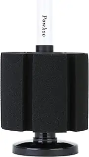 Powkoo Sponge Filter Aquarium Filter Sponge for Pond Fish Tank Filter (L)
