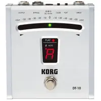 在飛比找松果購物優惠-korg dt-10 腳踏式數位調音器( fender 等電