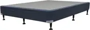 SH 150-D Bed Base King Single Solid Foundation with Legs Navy Blue