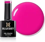 BLUESKY Gel Nail Polish Neon 36 [Fuchsia Fumble] Bright Pink Soak Off LED UV Light - Chip Resistant & 21-Day Wear 10ml