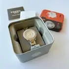 Fossil Stella Three-Hand Date Two-Tone Stainless Steel Watch