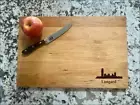 Oklahoma City Cutting Board | OK City Skyline Charcuterie Board | Custom