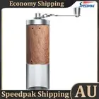 Manual Coffee Grinder Coffee Bean Grinder ( Regular Coffee Grinder Wood Grain) A