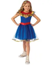 Captain Marvel Tutu Dress Girls Costume