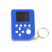3PC Mini Handheld Electronic Tetris Game Machine Pocket Stress Relief Toy Keychain Random Color Solid color 5 colors random