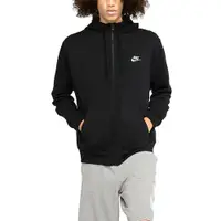 在飛比找蝦皮商城優惠-NIKE 男 AS M NSW CLUB HOODIE FZ