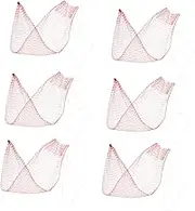 Outanaya 100pcs Reusable Mesh Produce Bags Elastic Fruit Net with Drawstring Versatile Storage for Watermelons Cucumbers Eggs Sustainable Gardening Organizer