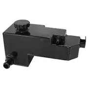 Aeroflow Fabricated Radiator Overflow Tank - Black, AF77-1024BLK