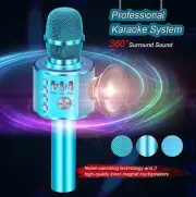 Verkstar karaoke microphone Silver Bluetooth portable speaker high-quality F/S