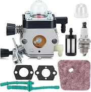 C1Q-S186 Carburetor for STIHL FS 38 HL45 HS45 KM55 FC55 FS 45 FS46 FS46C FS 55 FS55R FS55RC FS45C FS45L FS55C FS55T String Trimmer Weedeater with Tune Up Kit