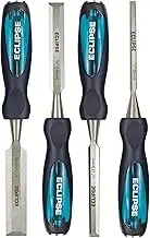 ECLIPSE Thru Tang Wood Chisel 4-Piece Set