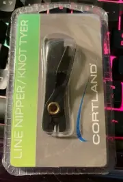 Cortland Line Nipper / Knot Tyer Fishing Tool New in package Bass Trout Salmon