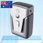 USB Air Cooling Neck Fan Bladeless 3.7V/1.2A 12000mAh Waist Clip Fan for Outdoor