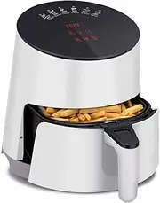 Nonstic Hot Air Fryer Oven, Fast Large Hot Air Fryers & Oilless Cooker W/Presets, LED Touchscreen(for Wet Finger)/Roast/Bake/Keep Warm, Dishwasher Safe Comfortable Anniversary