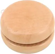 CHICAMPERA Portable Small Solid Wood Yoyo Toy for Boy Girl Fun Party Game for Boys and Girls Coordination for Holidays and Outdoor Activities Bright Colors