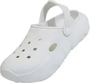 [GLMDKAI] Thick Sole Garden Clogs for Women and Men, Ultra Resilient Summer Sandals, Arch Support Comfy Non-Slip Waterproof Casual Shoes, Slip-on Slides Outdoor Beach Slippers Unisex Adult Closed Toe Mules
