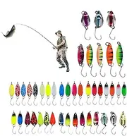 Single Hook Sequin Bait, Metal Spinner Bait, Single Hook Spinner Sequin Bait, Multifunctional Leisure Tool for All Weather and Water Conditions
