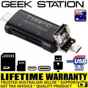 3 in1 OTG On The Go Host USB Cable+ Micro SD TF Card Reader Adapter For Samsung