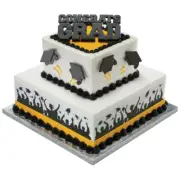 Clearance New Congrats Grad Cake Topper Accents Set of 2