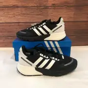 Adidas ZX 1K Boost J 'Black White' Classic Mesh Light-Weight Running Shoe G58923