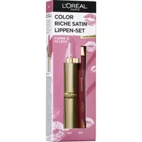 在飛比找蝦皮購物優惠-套裝口紅 + 唇線筆 L'Oréal PARIS COLOR