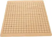 BESTonZON Dual Sided Portable Chessboard Foldable Roll Up Board for Chinese Chess Go Versatile Travel Game Mat with Design Convenient for