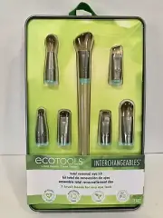 Ecotools Interchangeables Total Renewal Eye Kit 7 Count Brush Heads Vegan