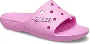[Crocs] Unisex-Adult Classic Slide Sandals, Taffy Pink, 15 Women/13 Men
