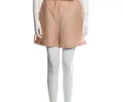 Lunya Women's Resort Linen Sleep Short, Nude, Small
