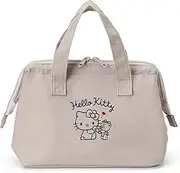 Sanrio 298352 Hello Kitty Insulated Lunch Bag with Gusset, Bento Box Holder, Lunch Tote