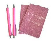 Inspirational Pens (2) & Notepads (2) Set " YOU ARE Amazing " on Pens & Notepads
