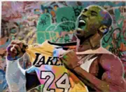 Kobe Bryant DIY Full Round Drill 30x40cm Diamond Painting