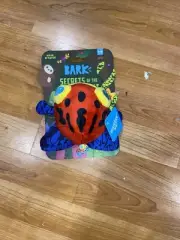 Bark Box Secrets Of Rainforest Plush Squeak Dog Toy S/M FRECKLES FROG NEW!!