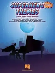 Superhero Themes: 14 Heroic Melodies Arranged for Beginners by Hal Leonard Corp